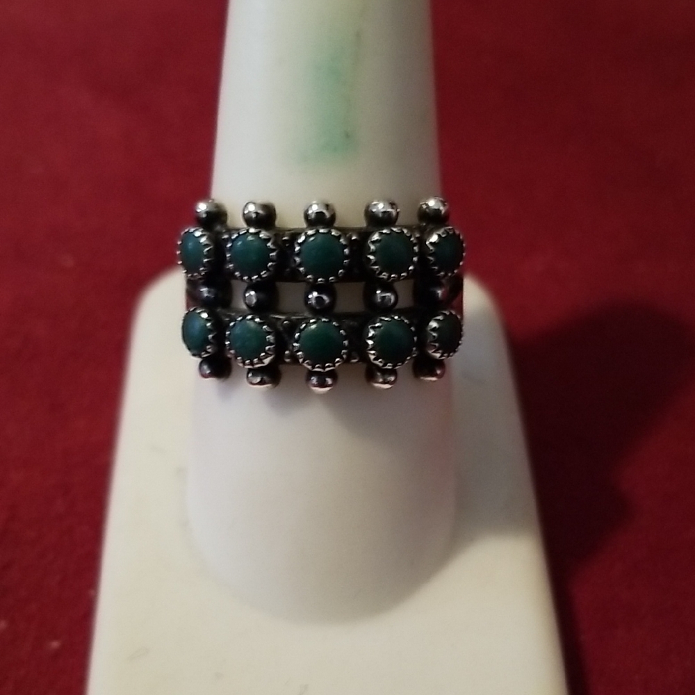 Vintage Sterling Turquoise Ring